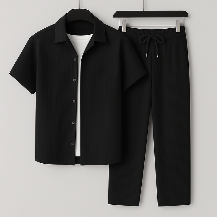 Mode Lumiere™| Ensemble Coordonné Blanc Luxe PureEase Été