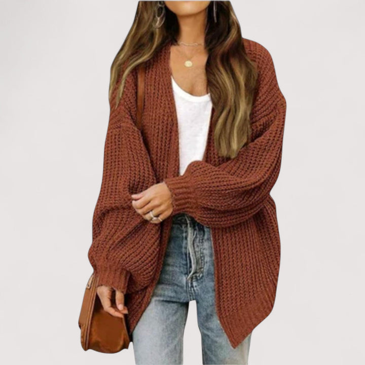 Mode Lumiére™ | Cardigan tricoté décontracté
