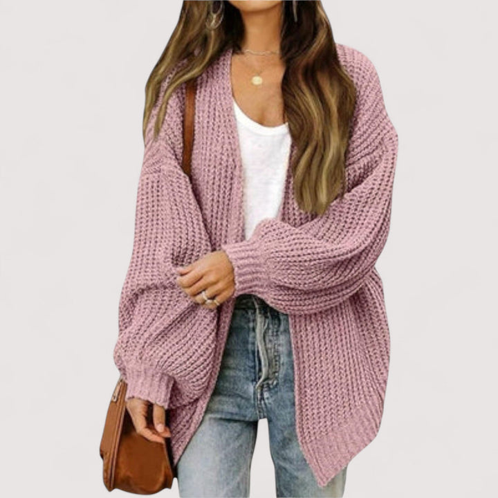 Mode Lumiére™ | Cardigan tricoté décontracté