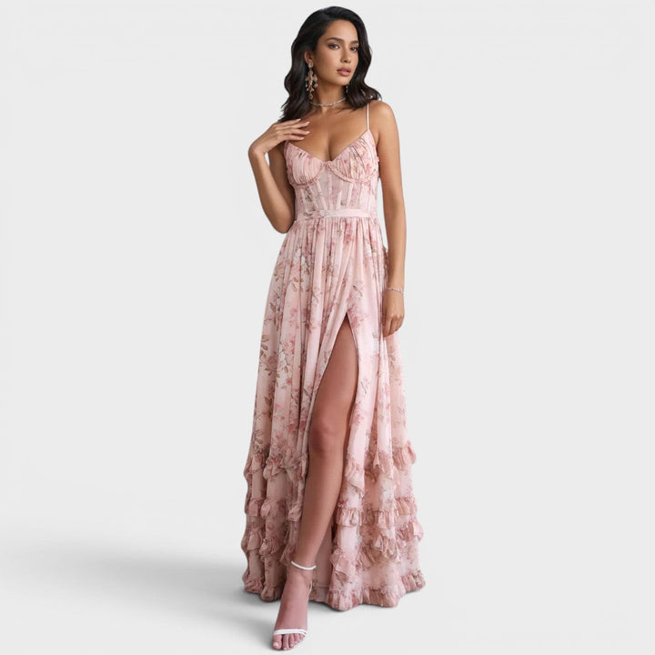 Violette | Robe fluide élégante