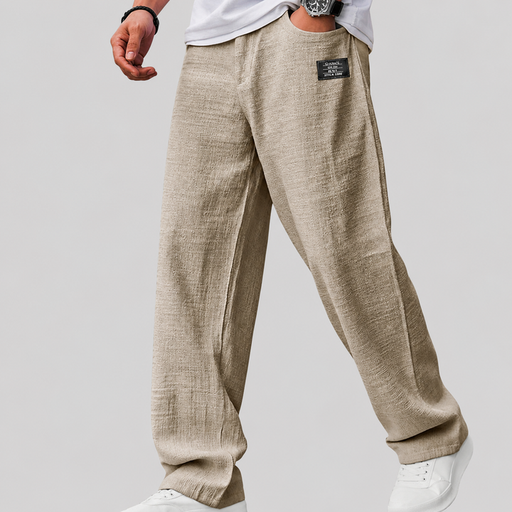 Mode Lumiére™  | Pantalon décontracté premium en lin pour homme