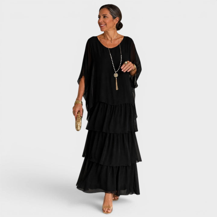Lara | Robe longue fluide élégante