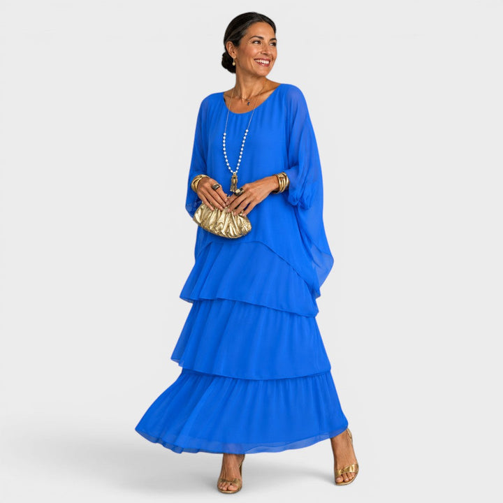 Lara | Robe longue fluide élégante