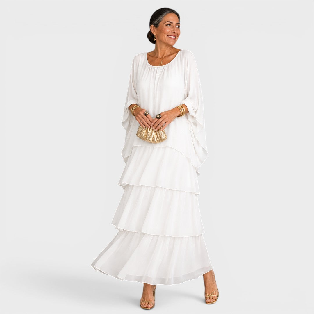 Lara | Robe longue fluide élégante