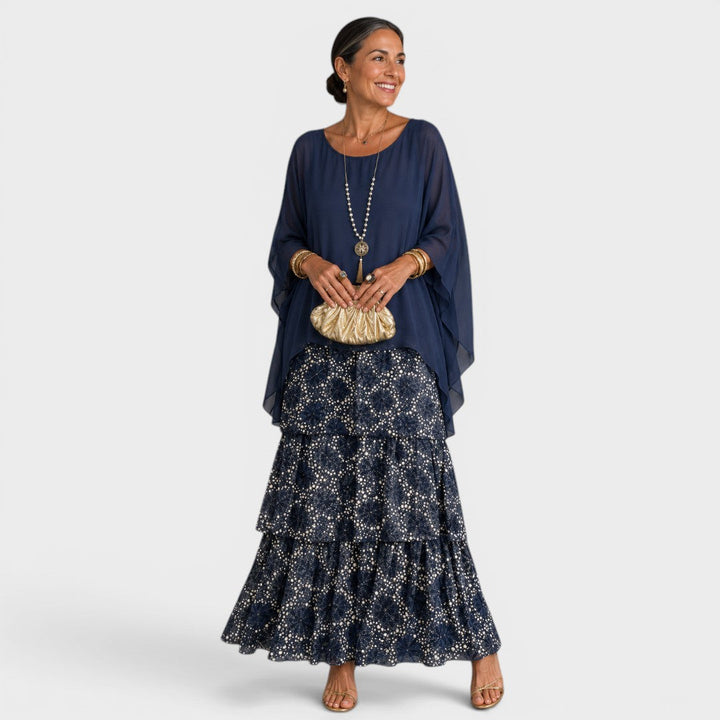 Lara | Robe longue fluide élégante