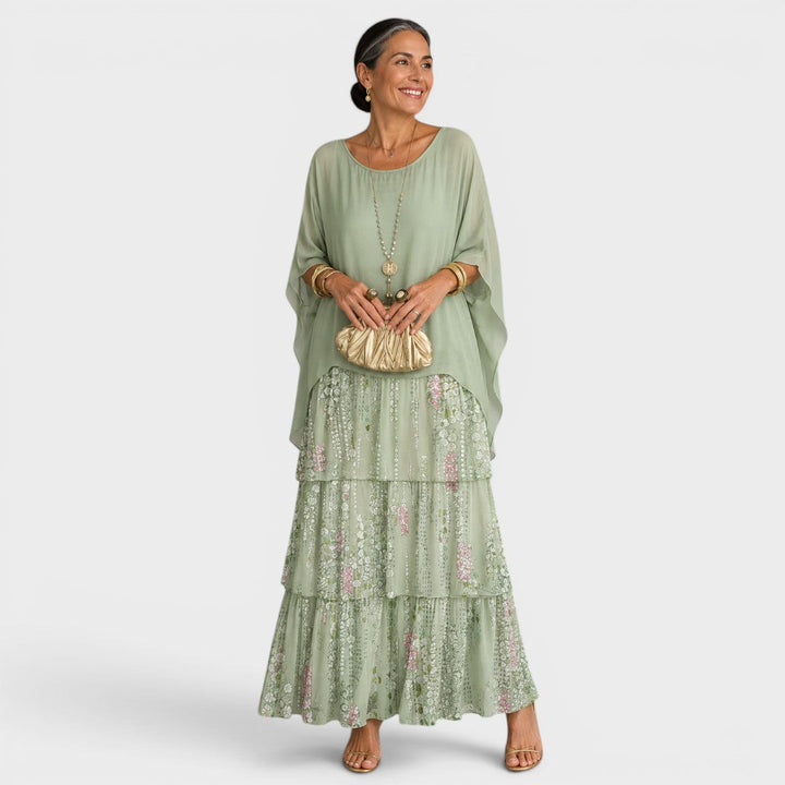 Lara | Robe longue fluide élégante