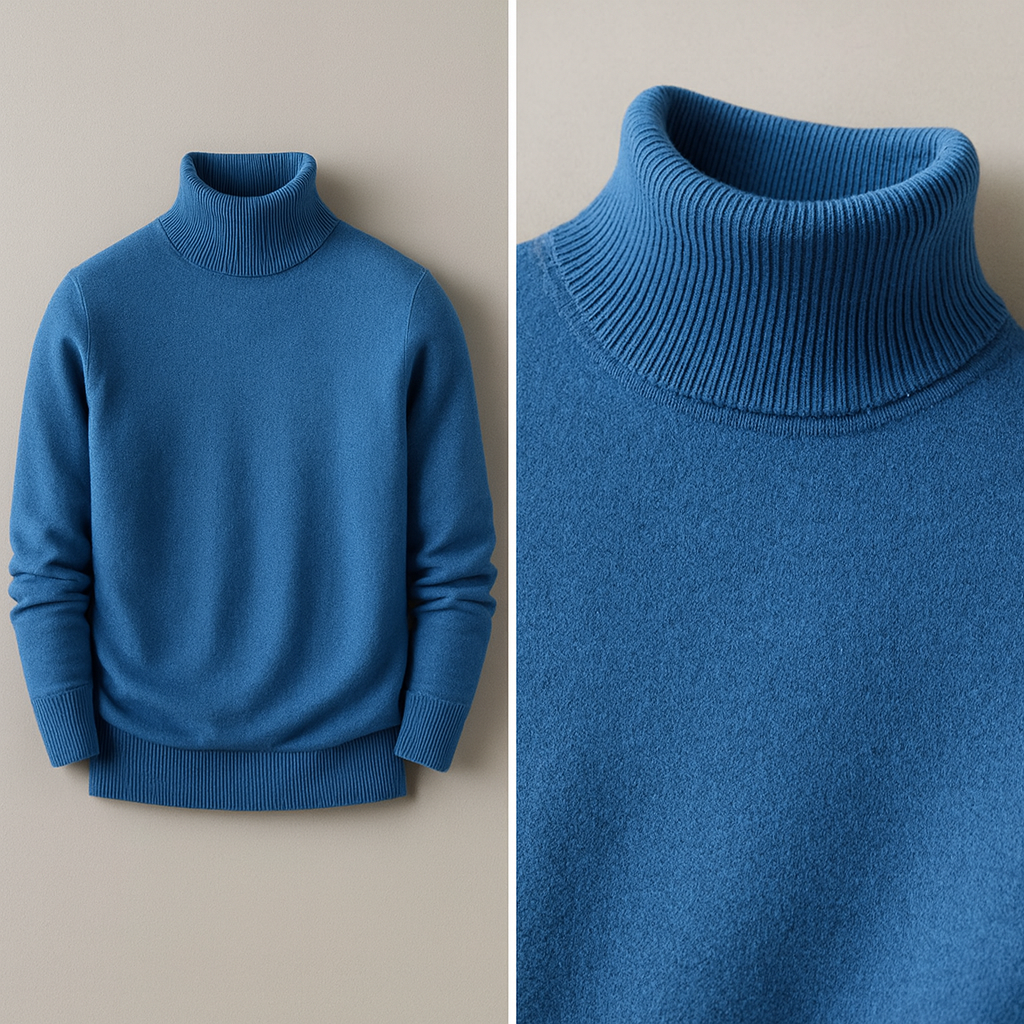 Noble Ligne ™ | Pull à Col Montant pour Homme