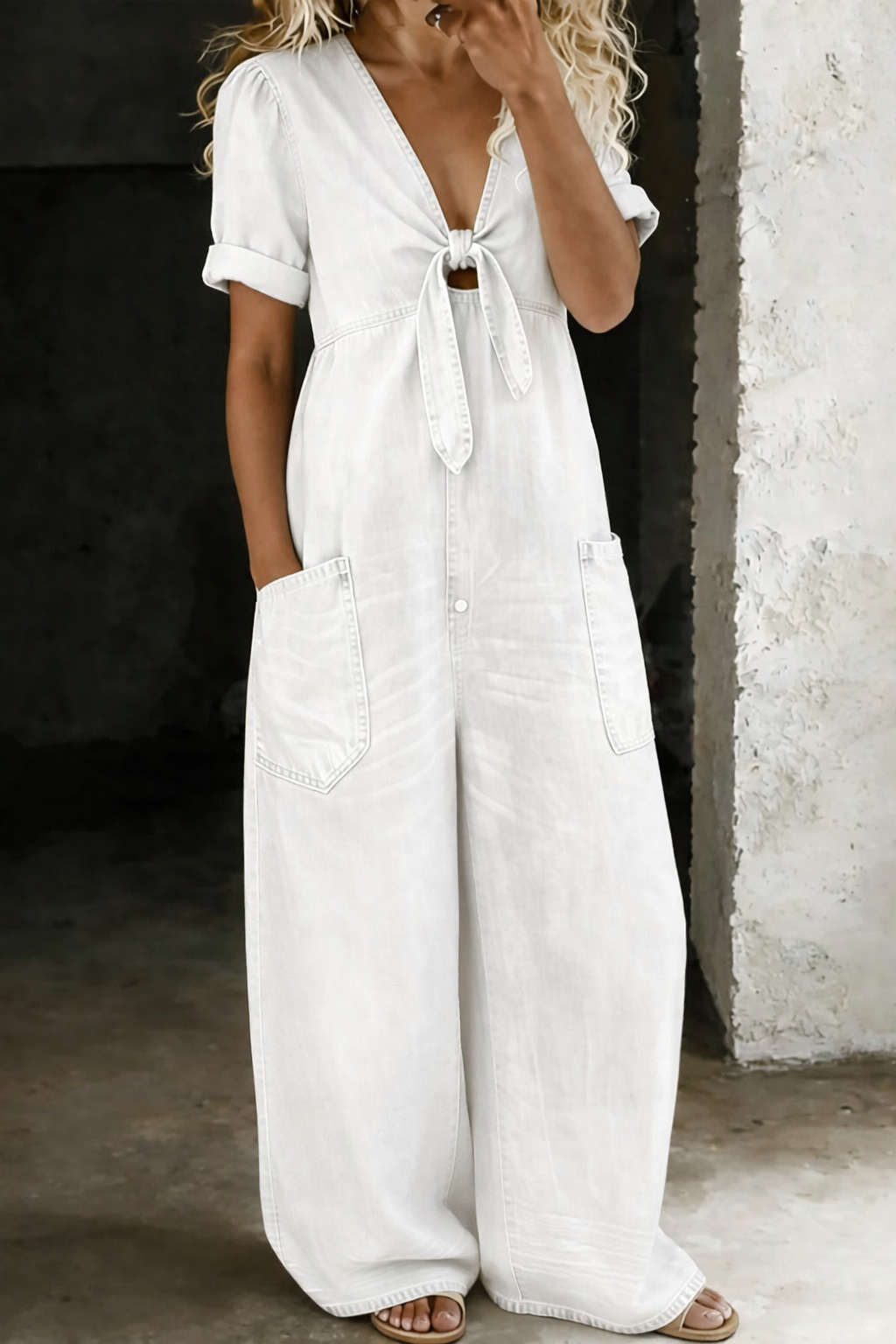 Maya - Combinaison Denim Polyvalente