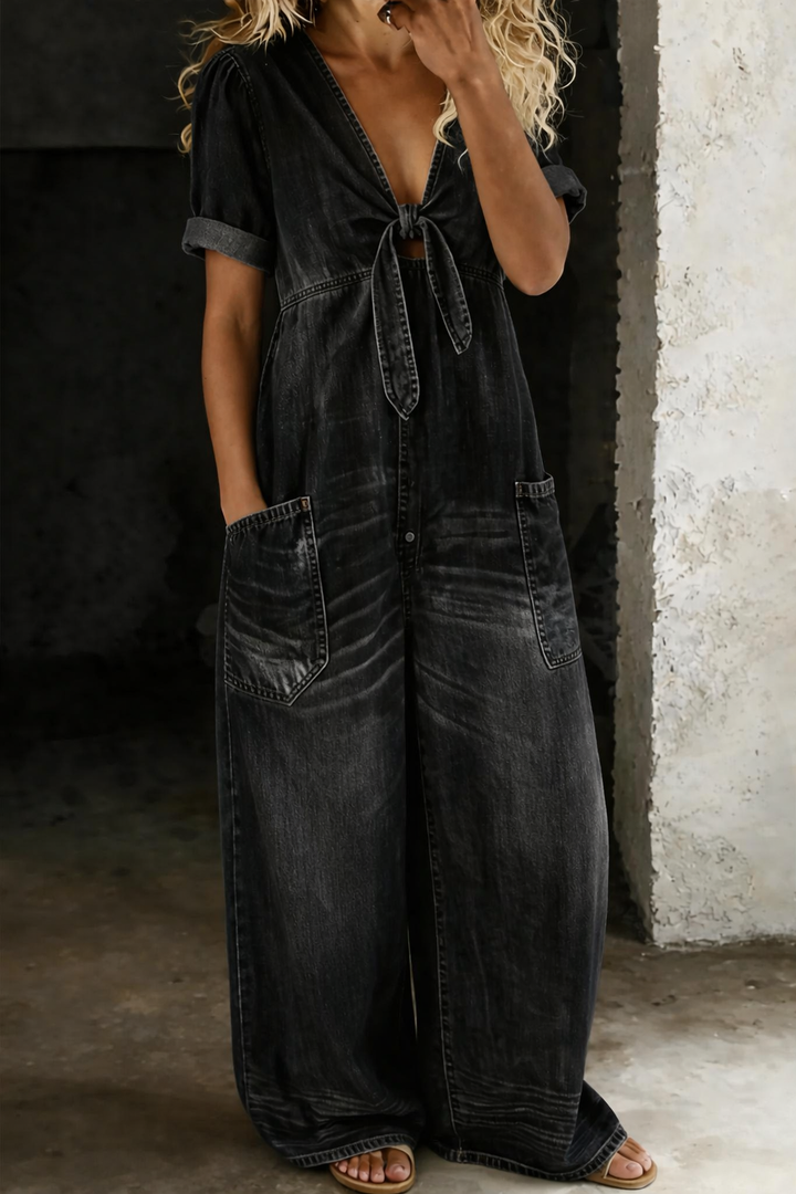 Maya - Combinaison Denim Polyvalente