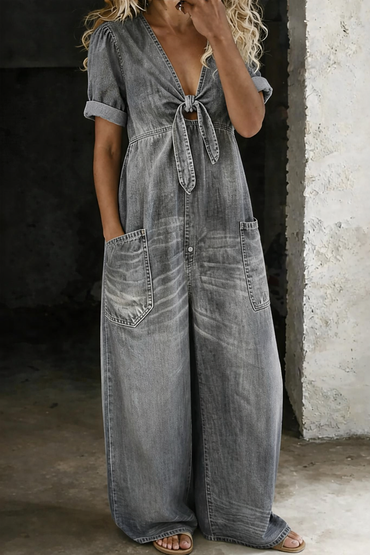 Maya - Combinaison Denim Polyvalente