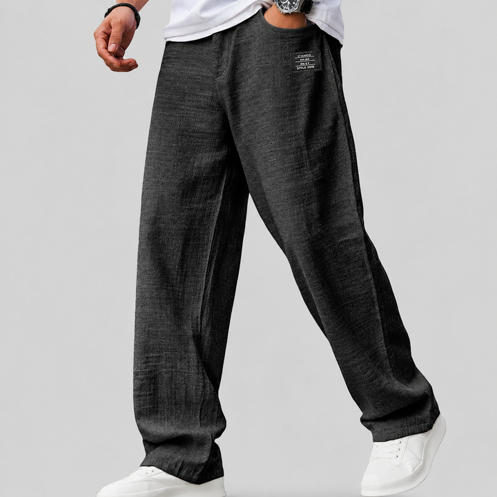 Mode Lumiére™  | Pantalon décontracté premium en lin pour homme