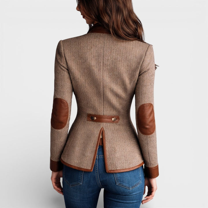 Beatrica | Blazer en tweed élégant