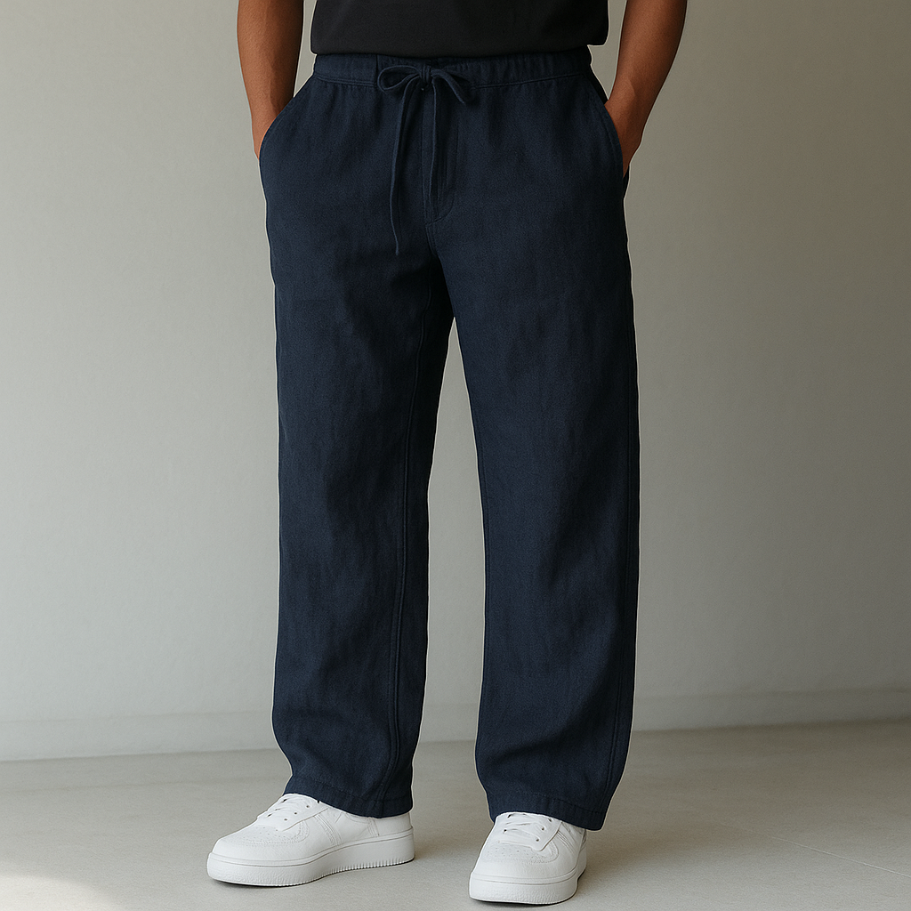 Pantalon Ademo En Lin