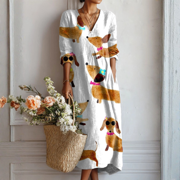 Mode Lumiére™ - Effortless Elegance Dress