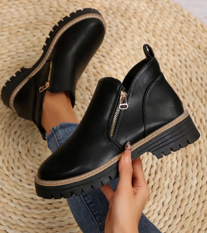 Mode Lumiére™ | Bottines Tendance Élégantes Jade
