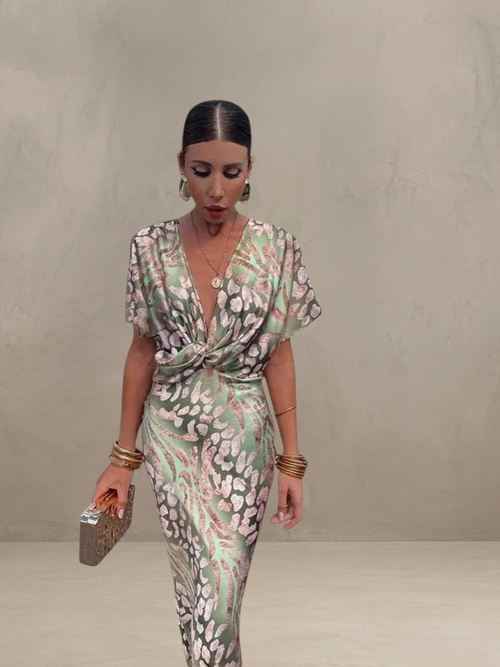 CLARANDRA | ROBE MIDI EN CUIVRE