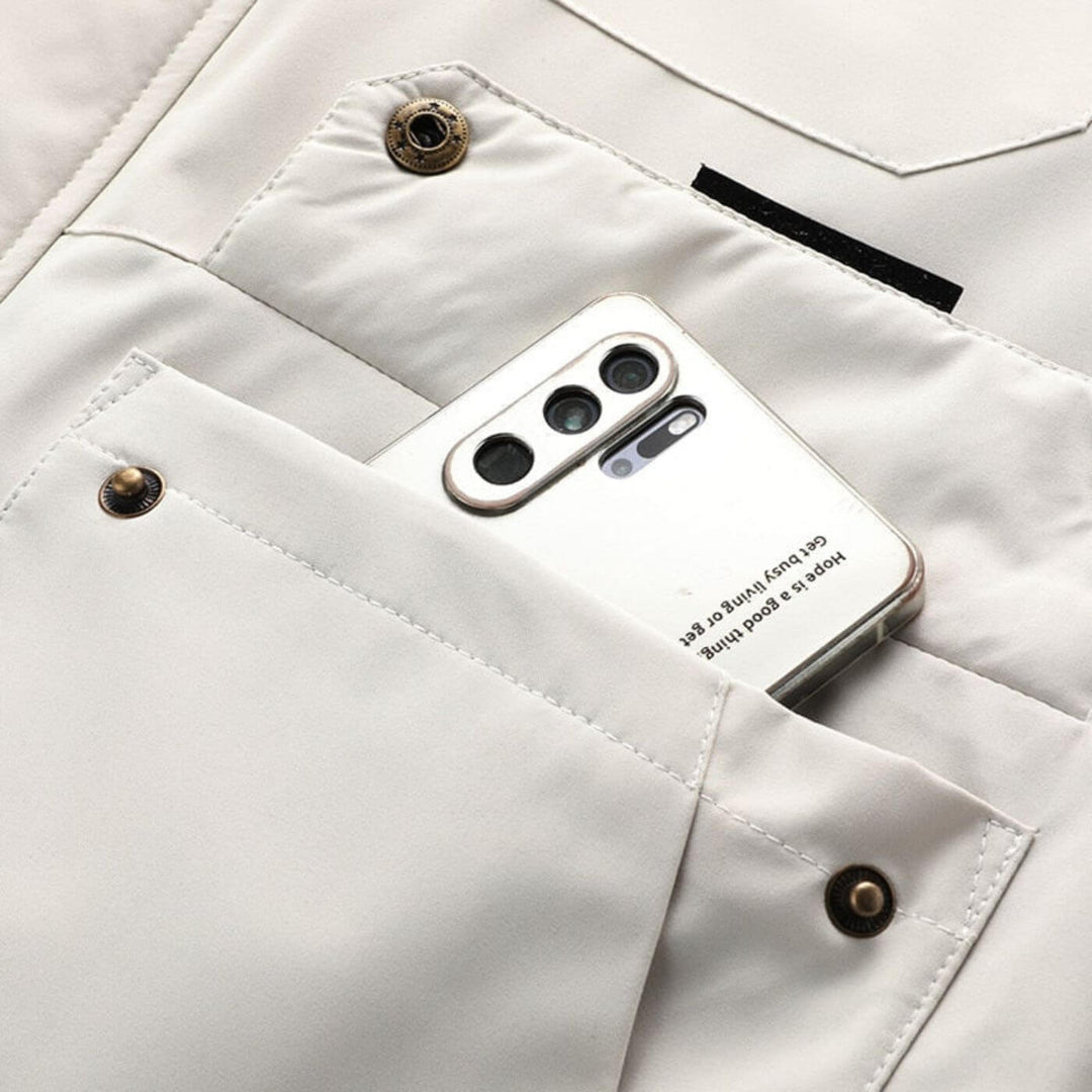 Mode Lumiére™| Veste imperméable d’extérieur