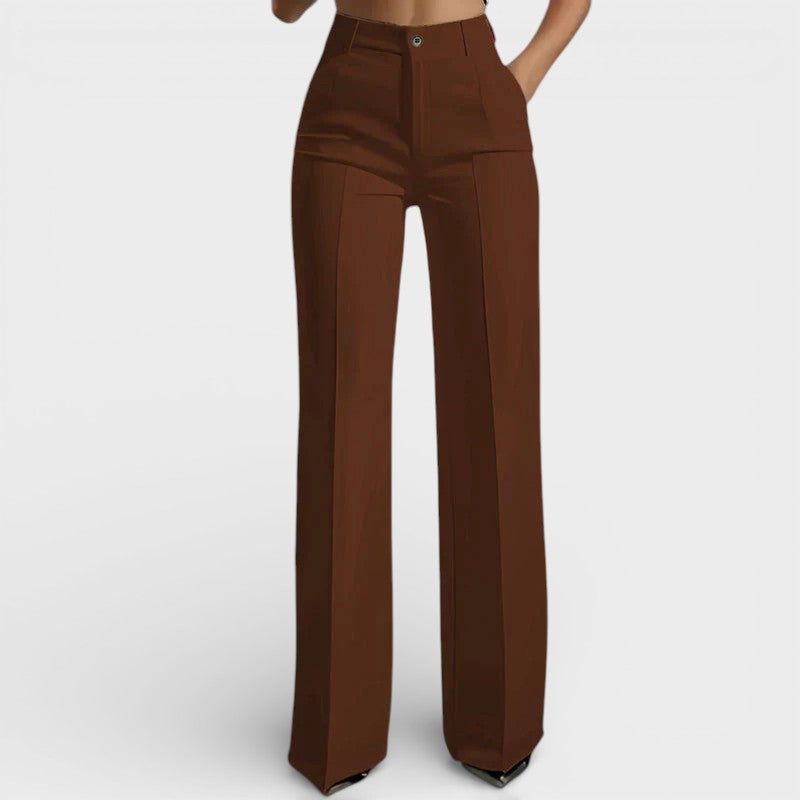 Amelia | Pantalon taille haute flatteur