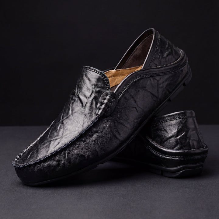 Mode Lumiére™ | Mocassins en cuir
