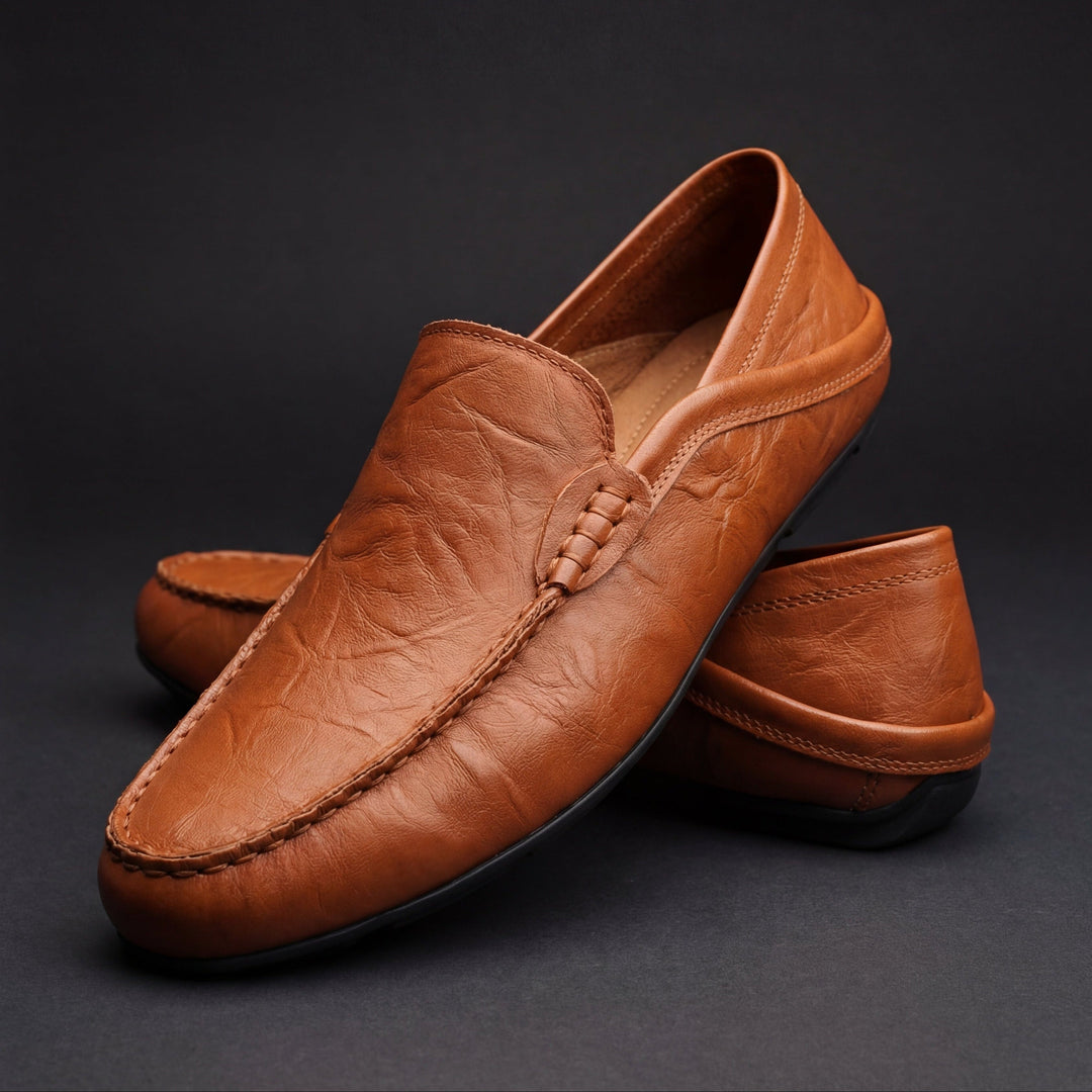 Mode Lumiére™ | Mocassins en cuir