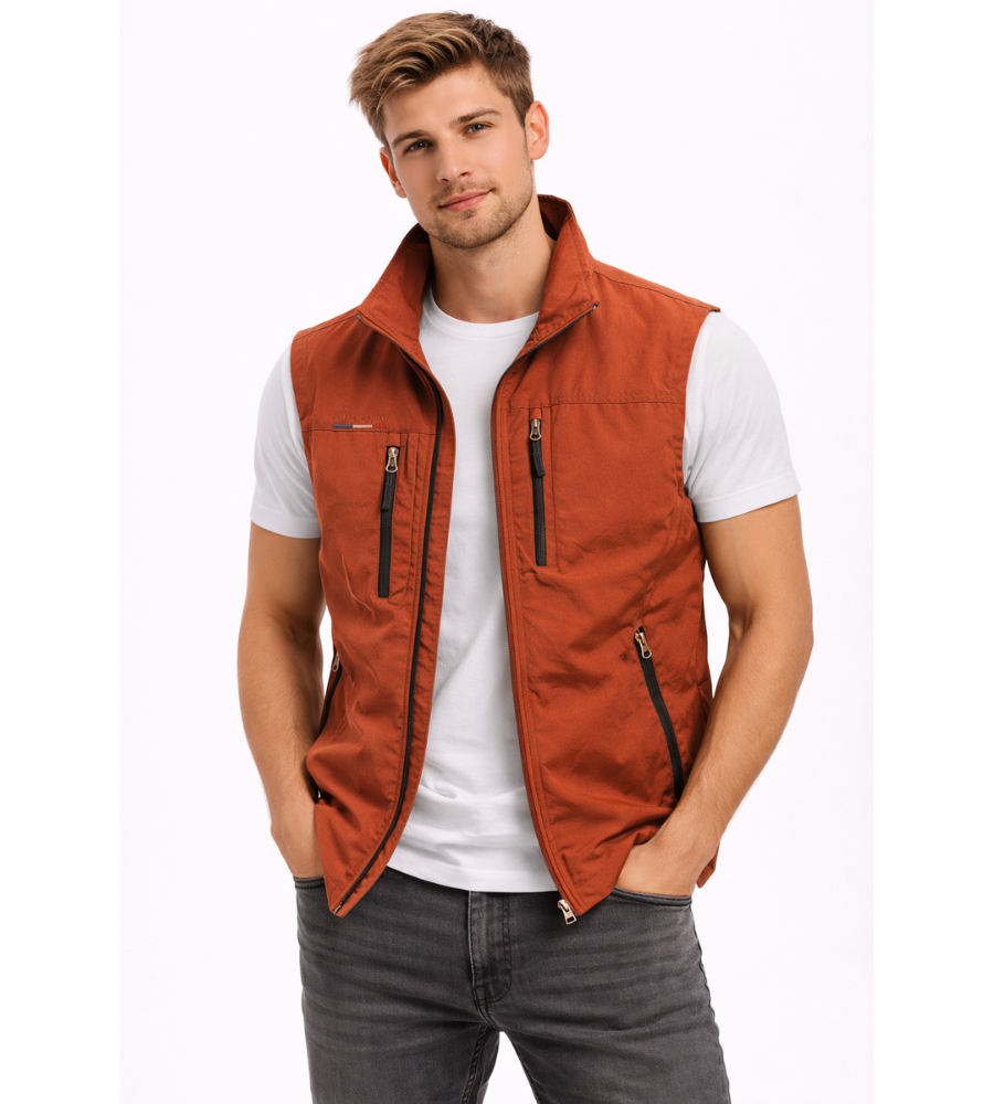 Mode Lumiére™ | Gilet zippé d’extérieur pour homme