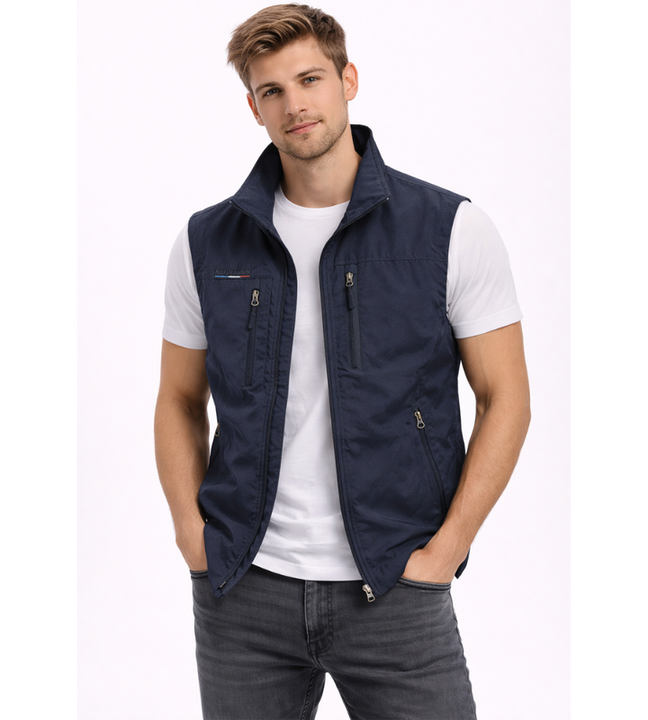Mode Lumiére™ | Gilet zippé d’extérieur pour homme
