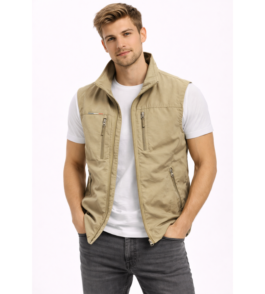 Mode Lumiére™ | Gilet zippé d’extérieur pour homme