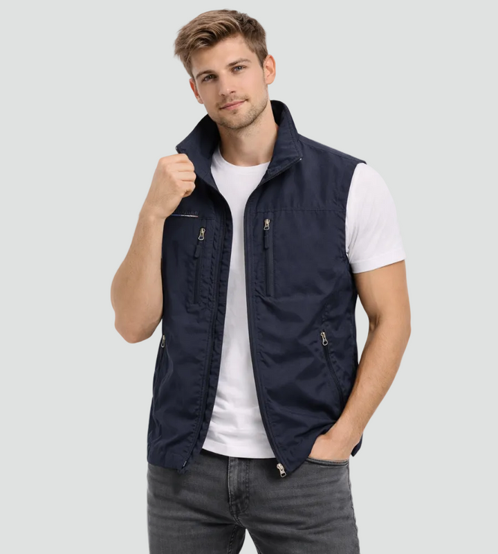 Mode Lumiére™ | Gilet zippé d’extérieur pour homme