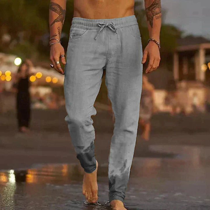 Mode Lumiére™ | Tenue de plage en lin Matteo
