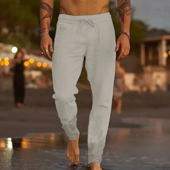 Mode Lumiére™ | Tenue de plage en lin Matteo