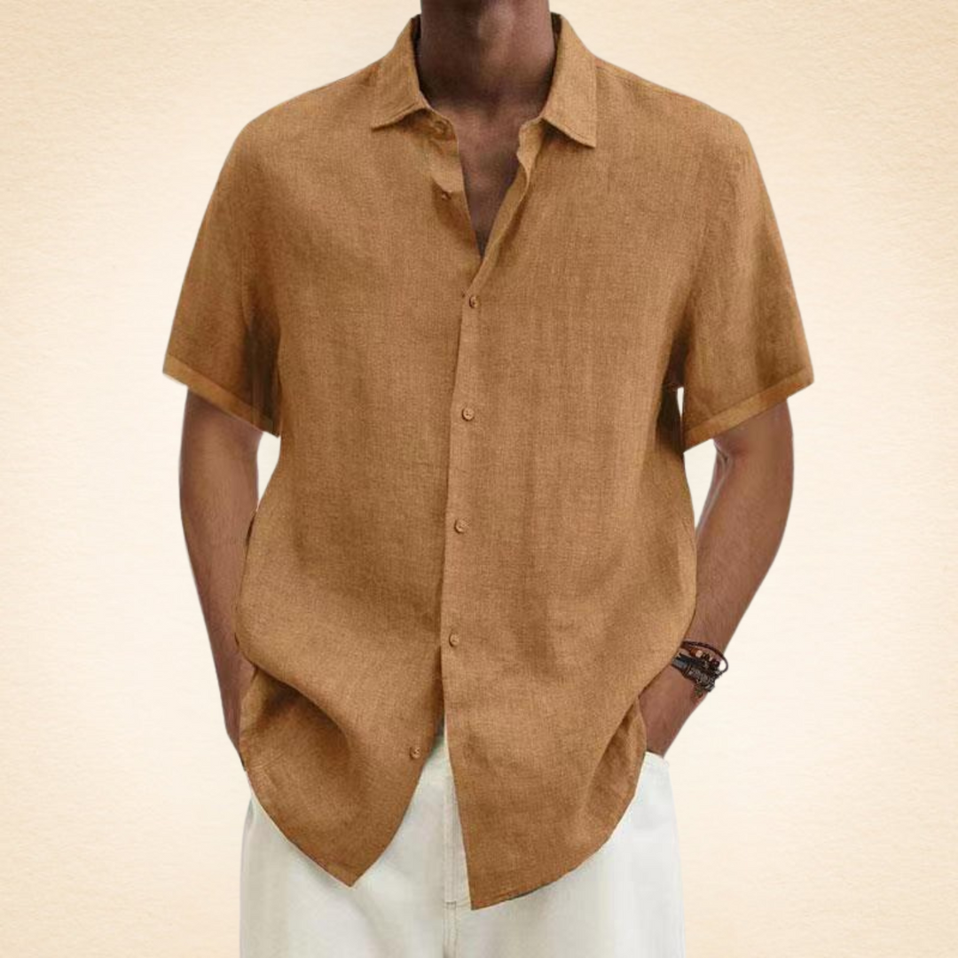 Mode Lumiére™ | Chemise élégante en lin