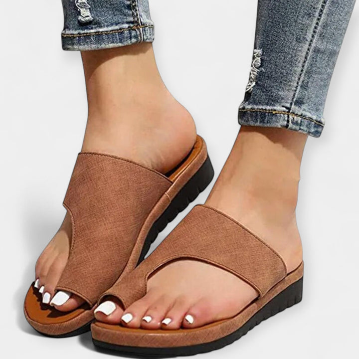 Mode Lumiére™ Sandales en Cuir pour Confort et Style