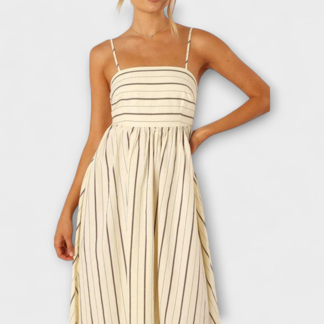 Svea - Robe maxi en Bare Bloom