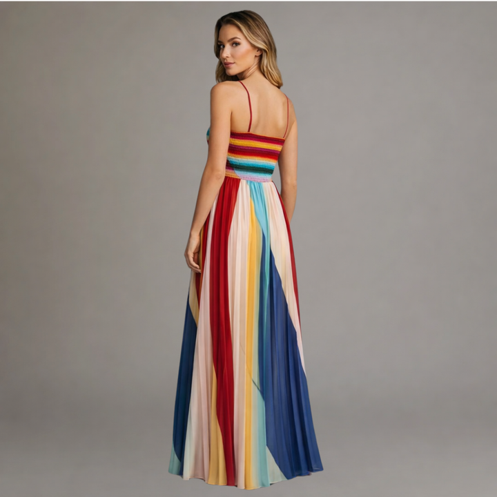 Mode Lumiére™ | Robe Maxi Lumière Colorée