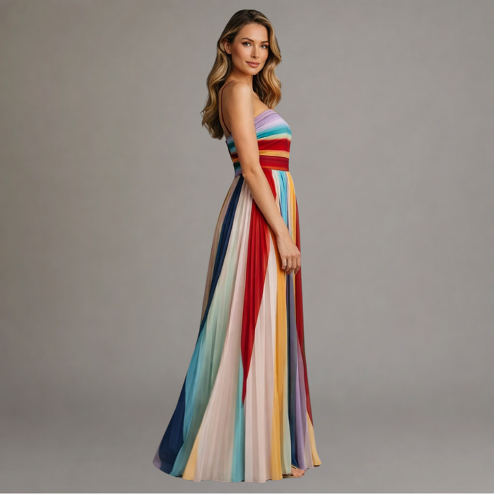 Mode Lumiére™ | Robe Maxi Lumière Colorée