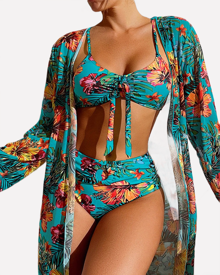 Mode Lumiére™| Bikini Taille Haute Confort Livia