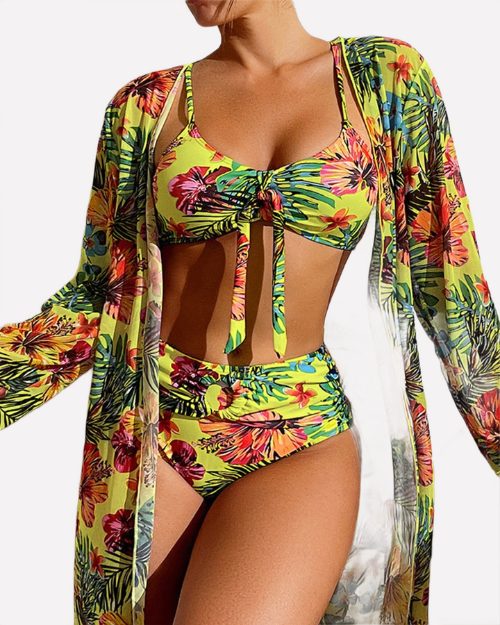 Mode Lumiére™| Bikini Taille Haute Confort Livia