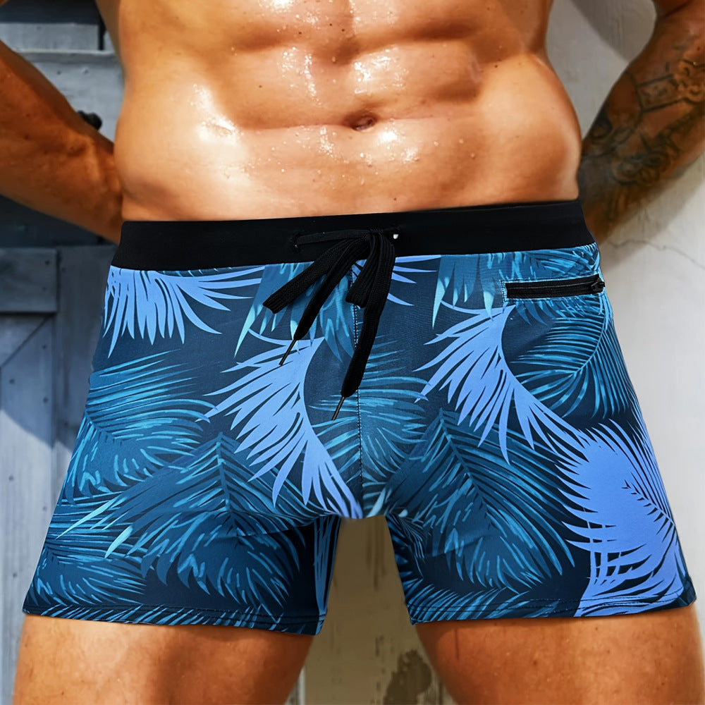Mode Lumiére™ l | Boxer de Bain Tropical Moderne