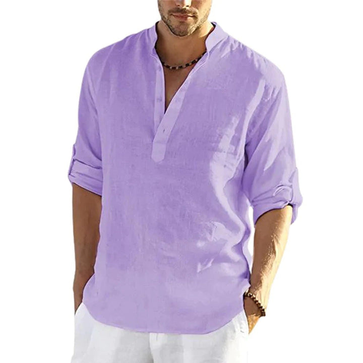 LAURENT MONACO | CHEMISE EN LIN D'ÉTÉ POUR HOMMES