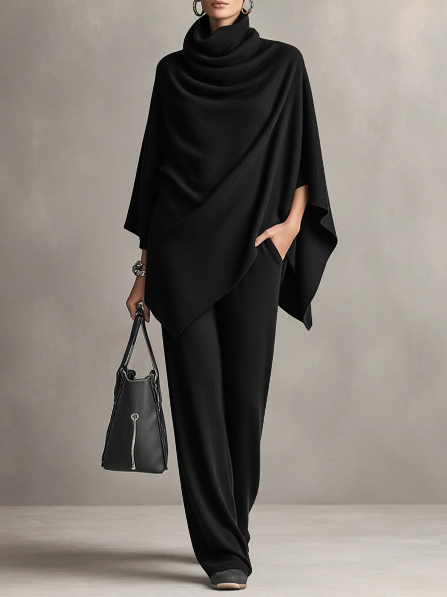 Sabriina™ | Ensemble Chic à Drapé Deux Pièces