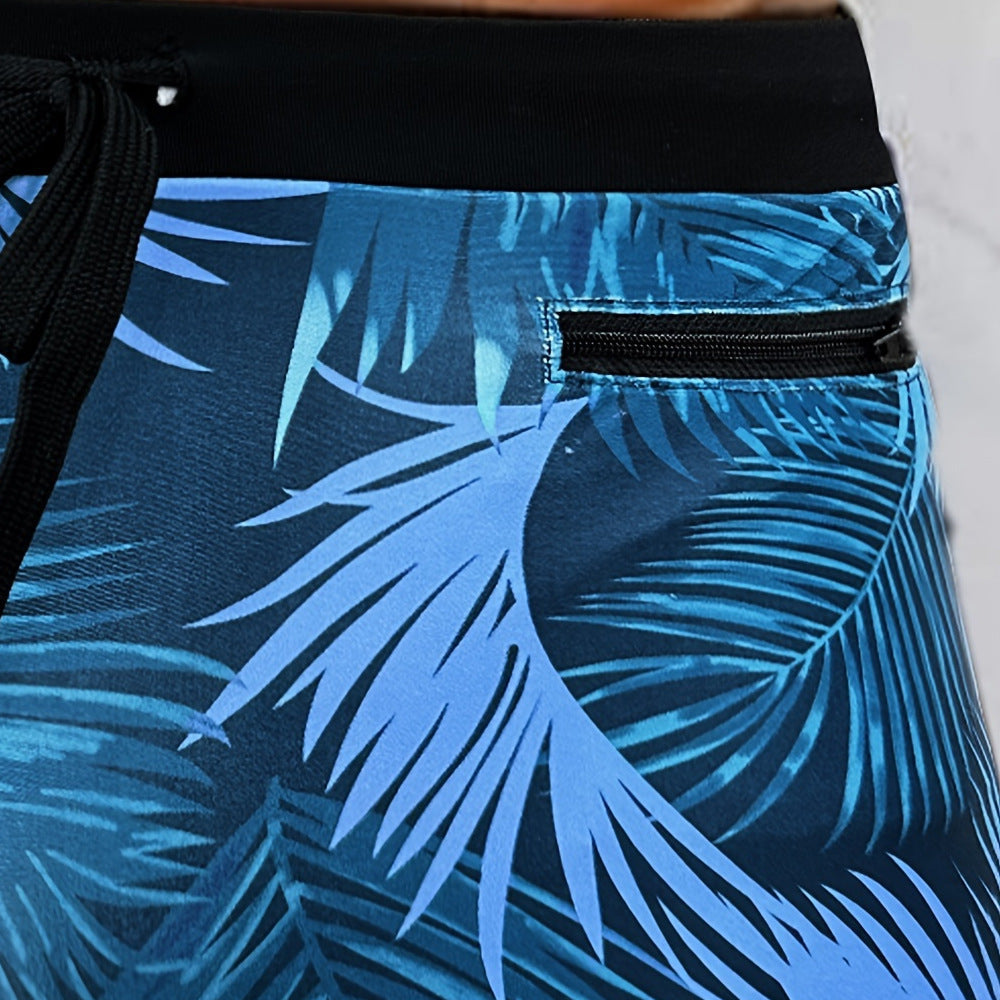 Mode Lumiére™ l | Boxer de Bain Tropical Moderne