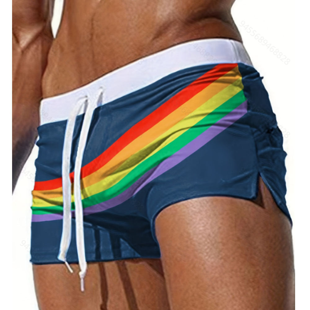 Mode Lumiére™ l | Short de Bain Rainbow Sport