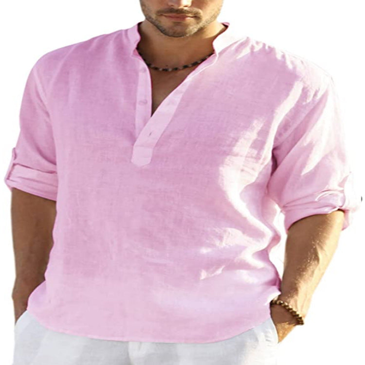 LAURENT MONACO | CHEMISE EN LIN D'ÉTÉ POUR HOMMES