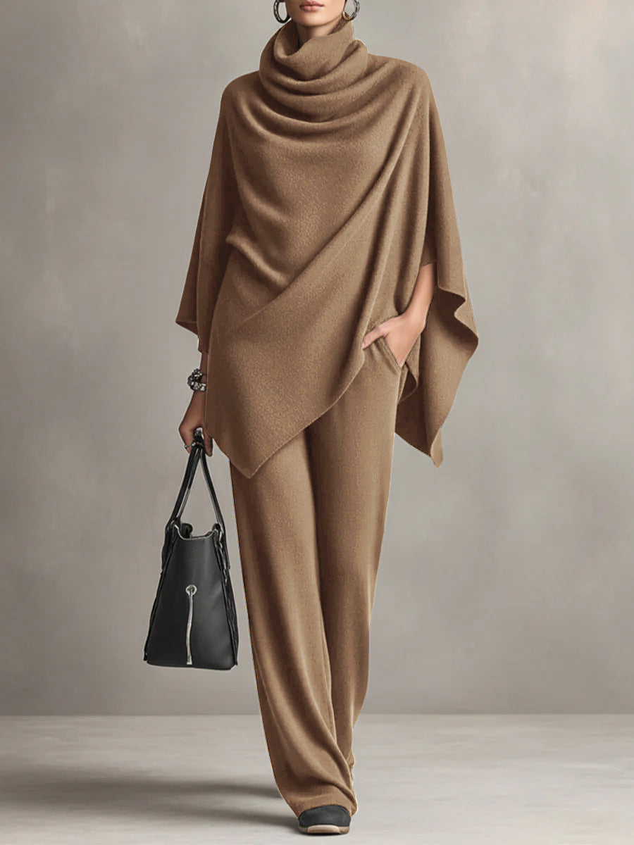 Sabriina™ | Ensemble Chic à Drapé Deux Pièces