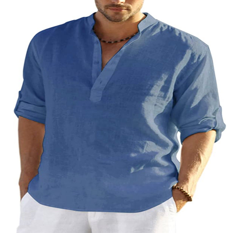 LAURENT MONACO | CHEMISE EN LIN D'ÉTÉ POUR HOMMES