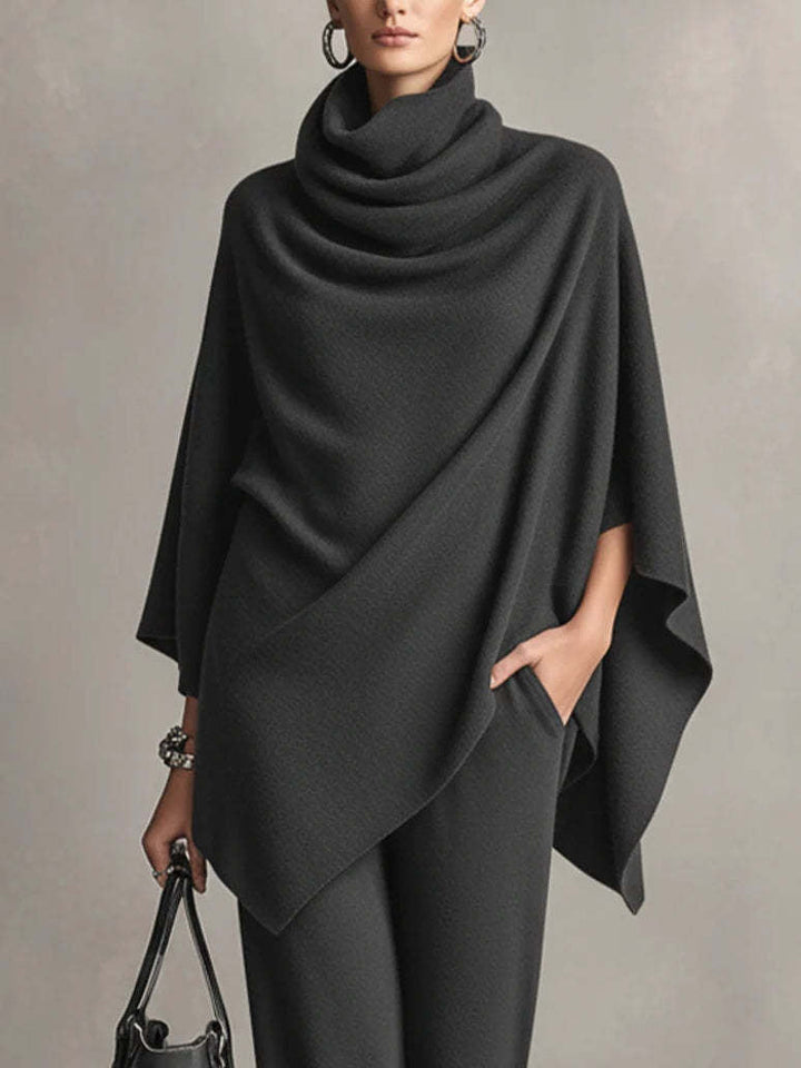 Sabriina™ | Ensemble Chic à Drapé Deux Pièces