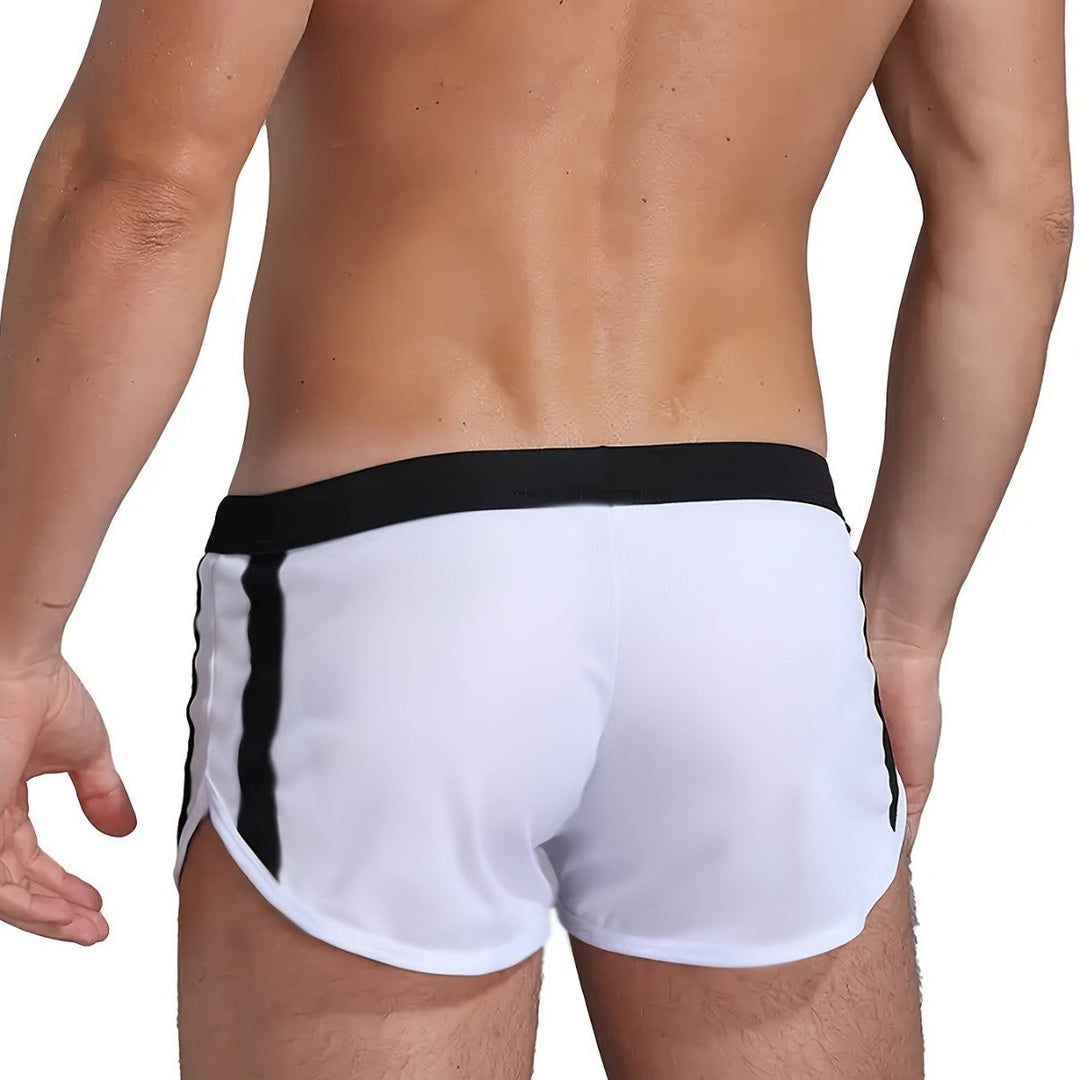 Mode Lumiére™  | Short de Bain Ajusté Sport Chic