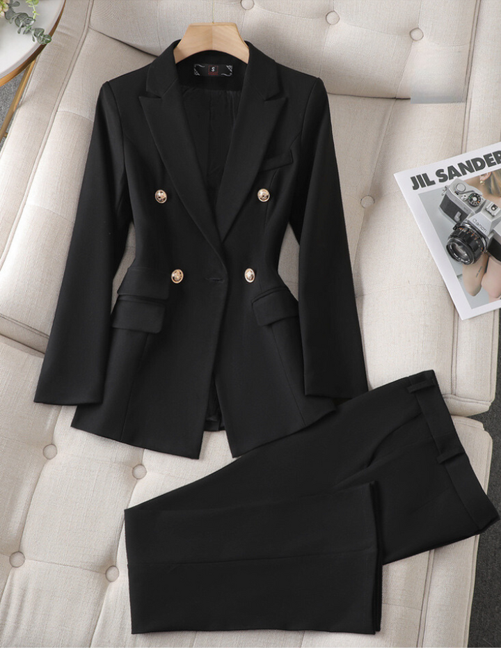 Ensemble polyvalent blazer-pantalon pour femmes