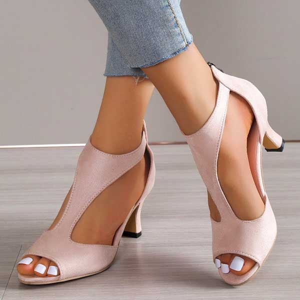 Mode Lumiére™ - Sandales Orthopédiques à Talons