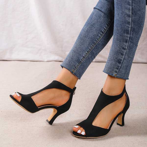 Mode Lumiére™ - Sandales Orthopédiques à Talons
